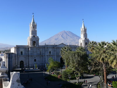 Cathedral of Arequipa Misti, Arequipa, 2016
