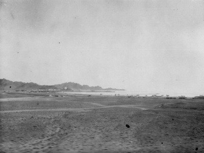 EU: Kaspianmeren tasaista rantamaisemaa (1906), Turkmenbashi, 1906