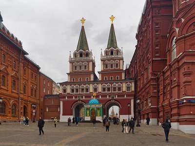 Moscow. Iberian Gate and Chapel, Moscow, 2024