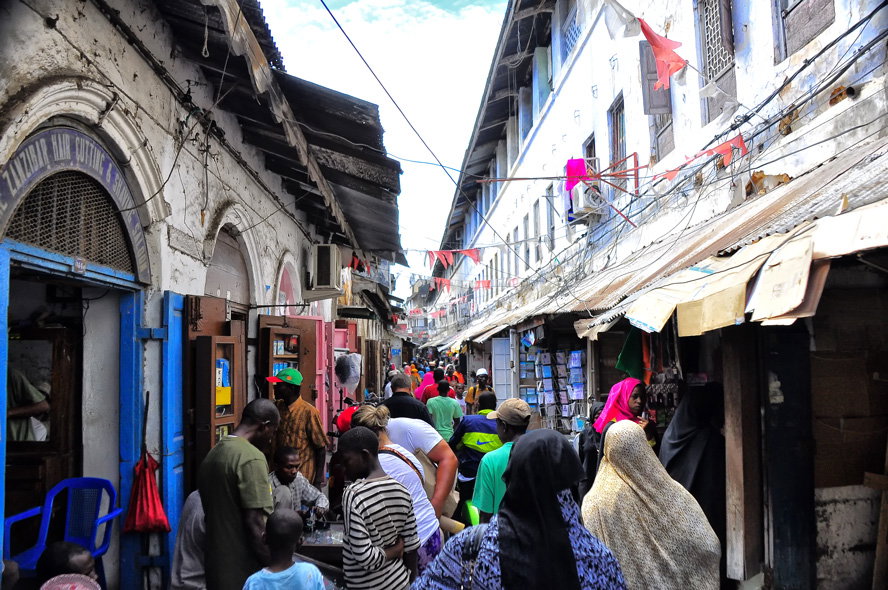 Streets of Stone Town, Zanzibar City (Stone Town), Tanzania, 2012