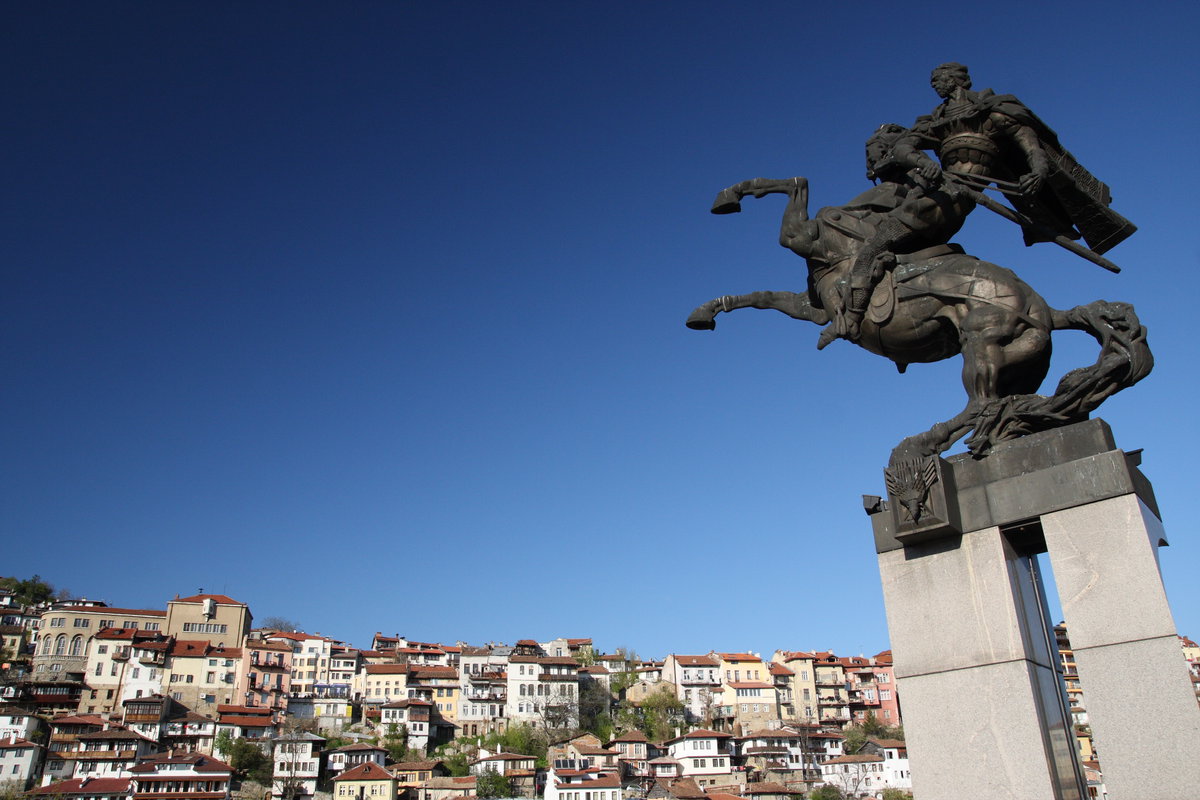 Monument of the Asens, Veliko Tarnovo, Bulgaria, Veliko Tarnovo, Bulgaria, 2011