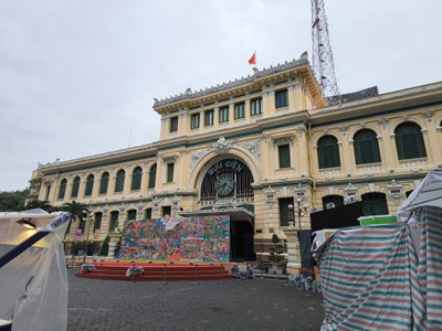 Saigon Central Post Office (Bưu điện trung tâm Sài Gòn), Ho Chi Minh City, 2023