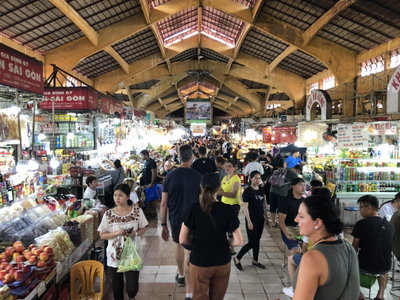 Inside Ben Thahn Market, Ho Chi Minh City, 2019