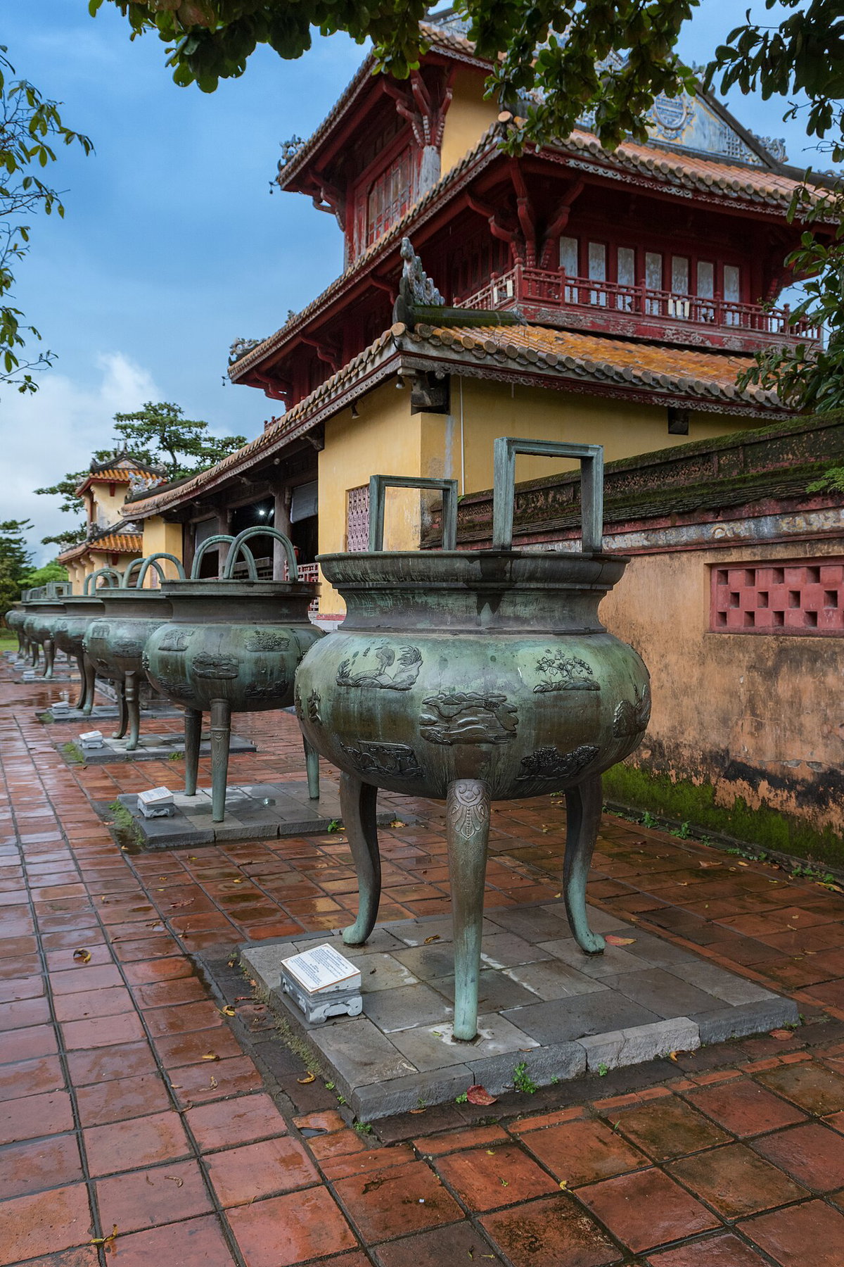 Nine Dynastic Urns, Hue, Hue, Vietnam, 2017