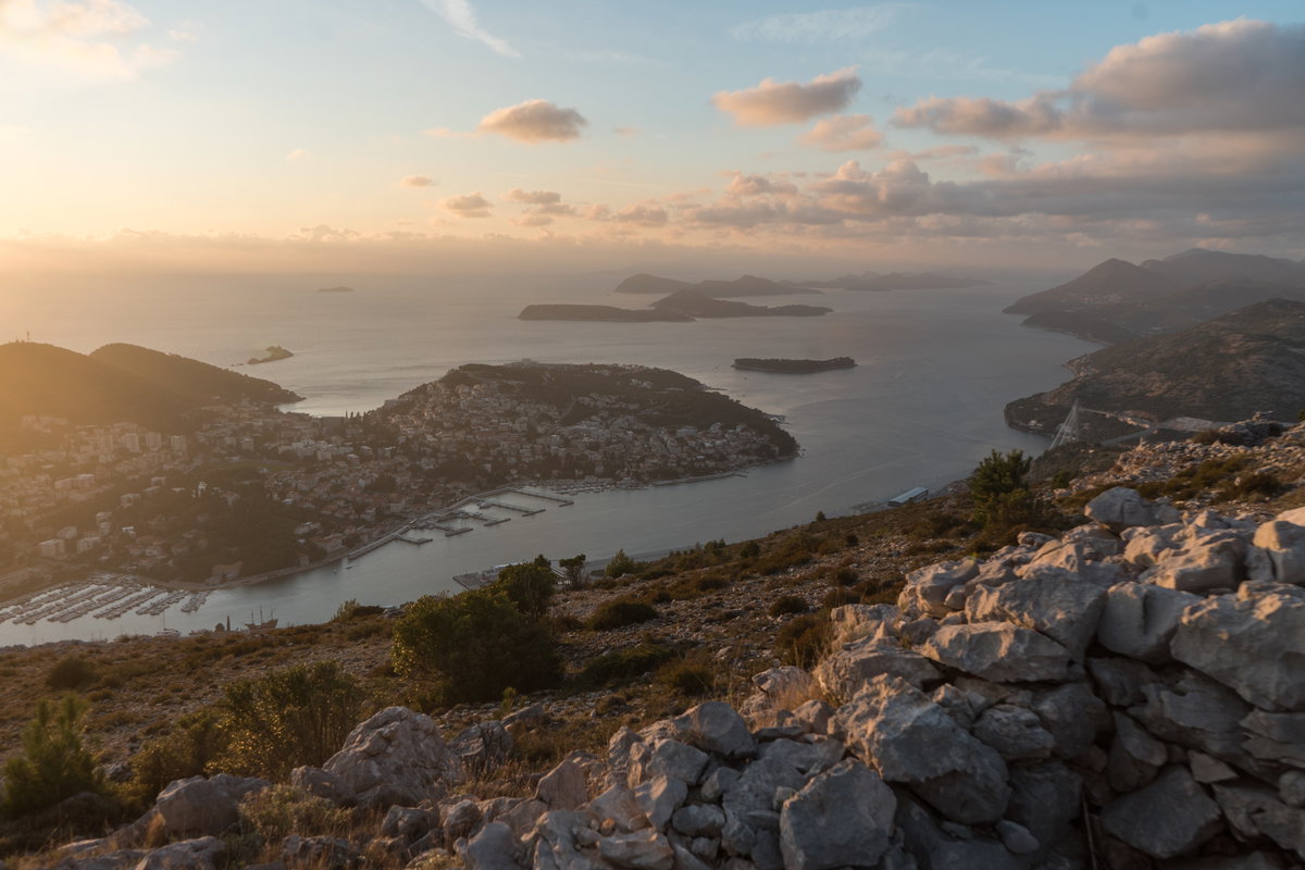 View from Srđ, Dubrovnik, Croatia, 2021