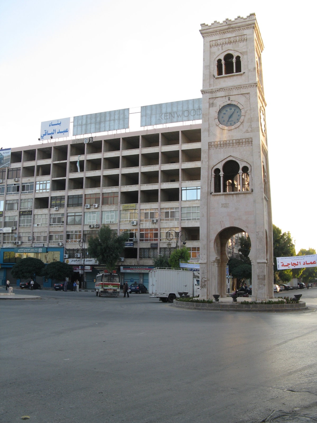 Clock tower in Hama, Hama, Syria, 2009