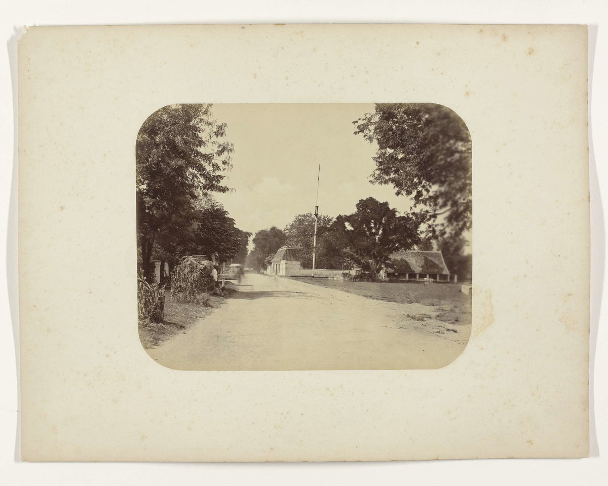 EU: Een straat in Surabaya (1876), Surabaya, Indonesia, 1876