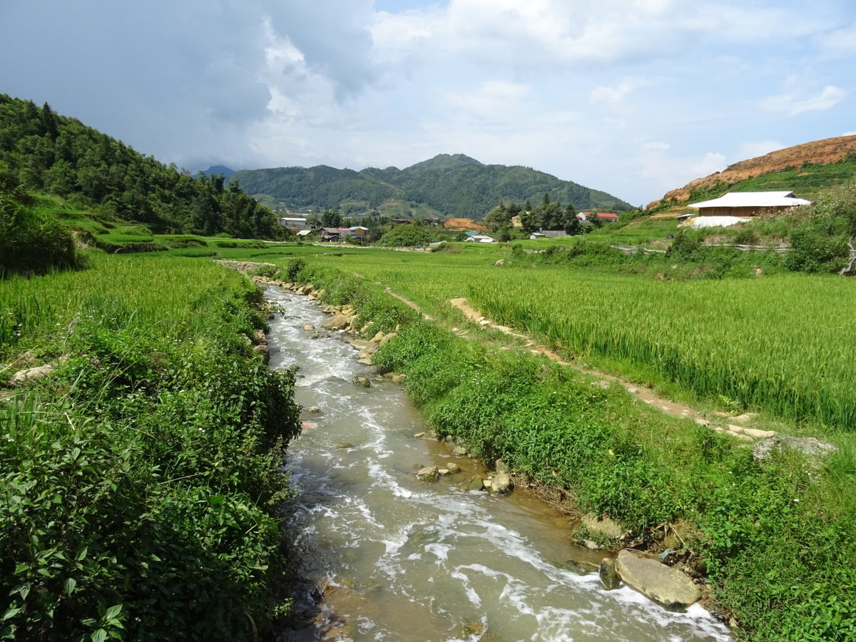 Stream in Sa Pa, Sa Pa, Vietnam, 2018
