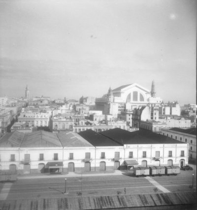 EU: Reisefotos Uruguay. Montevideo. Hafengebäude (1939), Montevideo, 1939