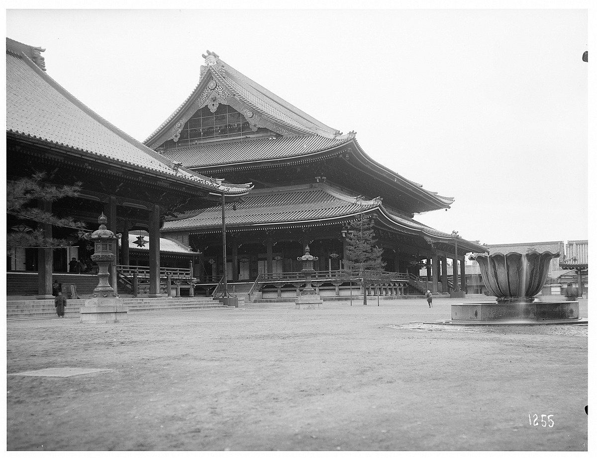 EU: Higashi-Hongan-Tempel in Kyoto II (1913), Kyoto, Japan, 1913