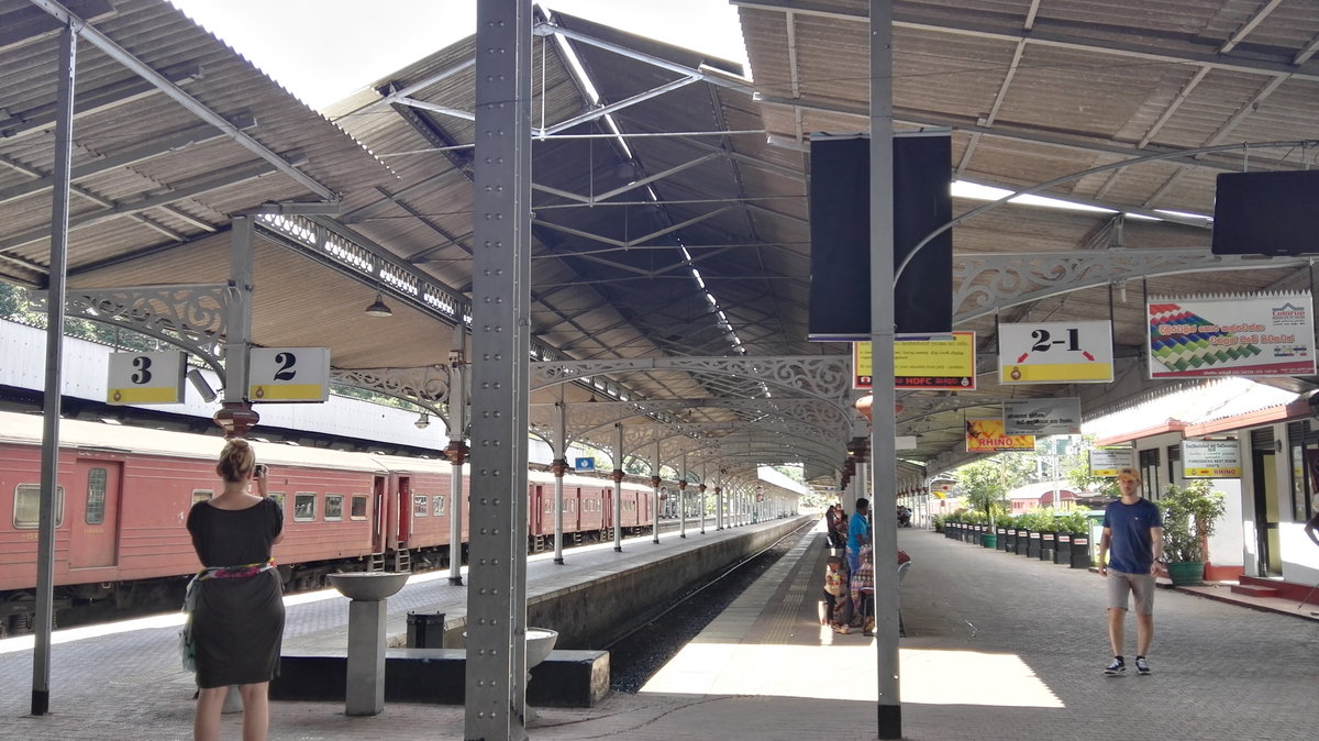 Kandy Bahnhof, Kandy, Sri Lanka, 2017