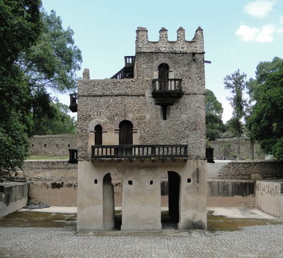 Fasilides Bath 06 (cropped), Gondar, 2012