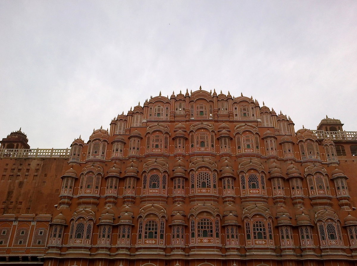 Inde Rajasthan Jaipur Hawa Mahal Palais Vents, Jaipur, India, 2015