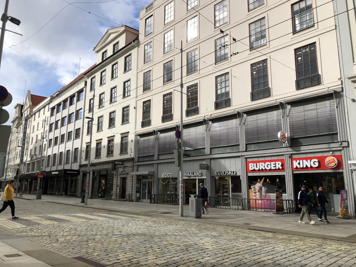 Strandgaten, Bergen, Bergen, Norway, 2020