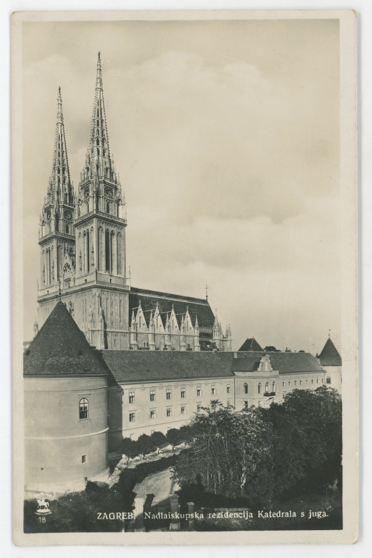 EU: Zagreb - Cathedral (1929), Zagreb, Croatia, 1929