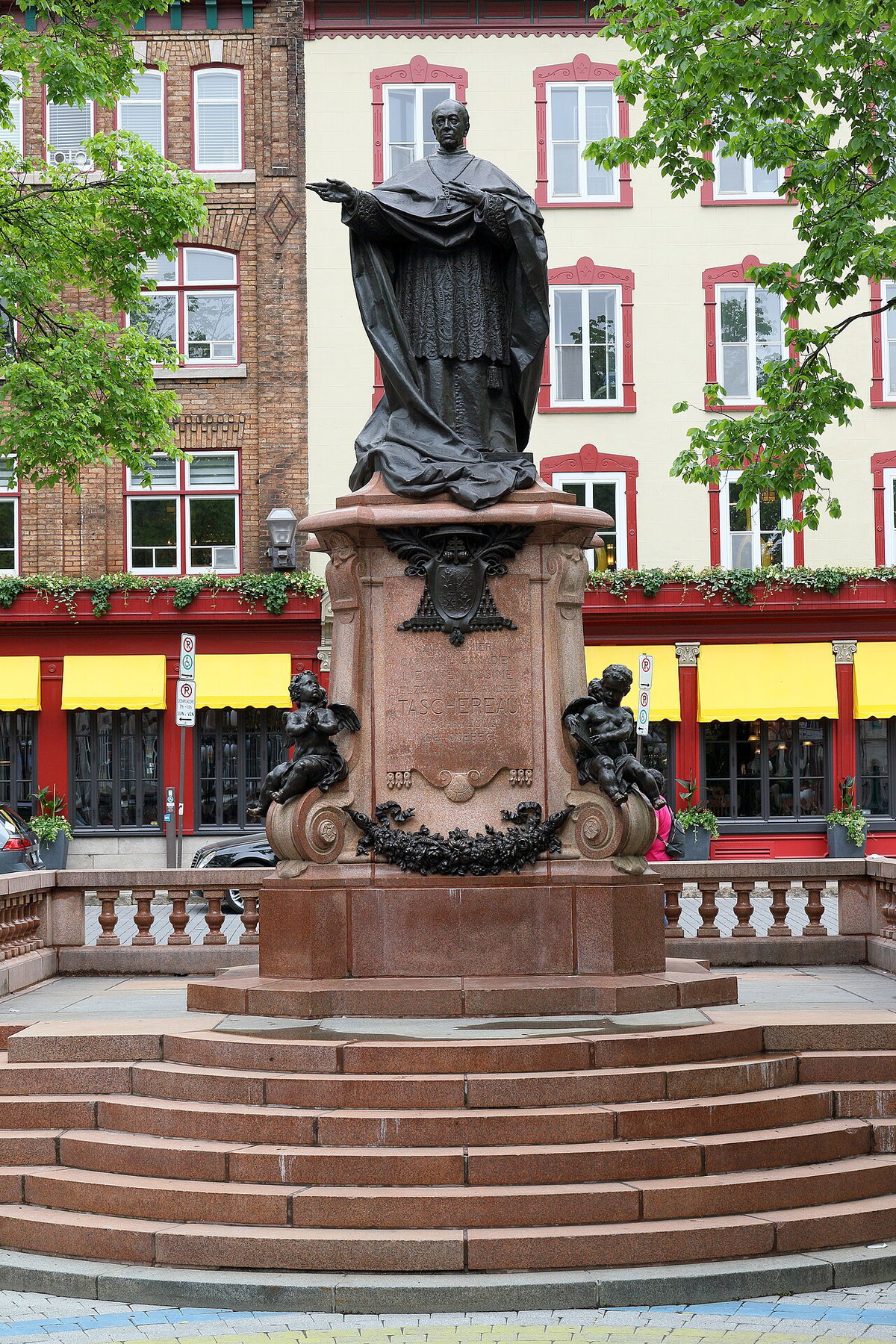 Monument du Cardinal Elzear-Alexandre Taschereau 15, Quebec City, Canada, 2019