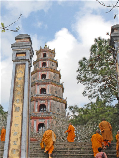 Le Stupa Phuoc Duyen (Pagode Thien Mu), Hue, 2010
