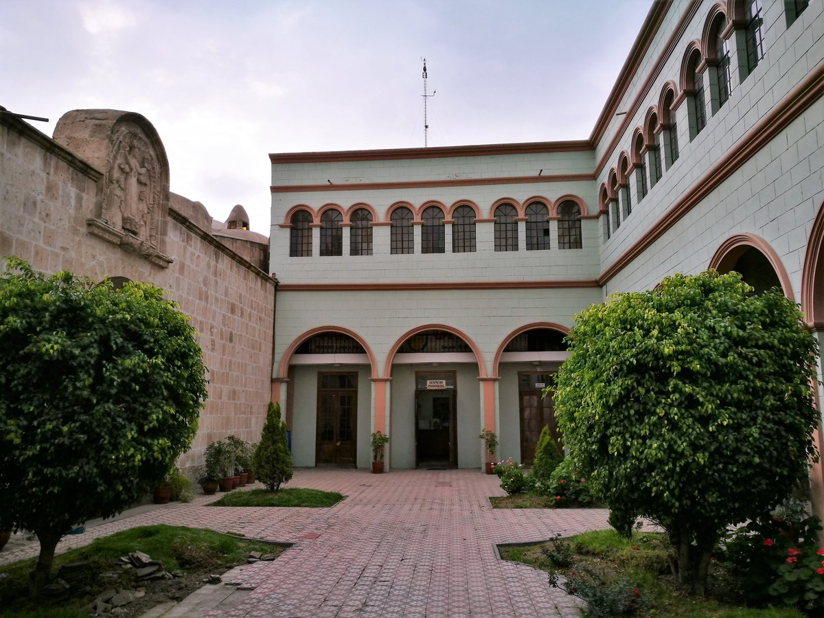 Edifici parroquial de l'Església de la Merced d'Arequipa, Arequipa, Peru, 2017