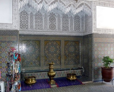Mosaik in Marrakesch, Marrakech — photos through time