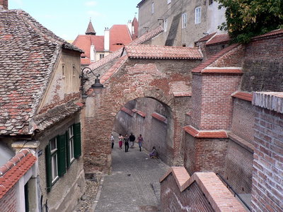 Pasajul Scărilor, Sibiu — photos through time