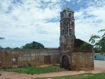 Santa Ana church ruin in Trinidad Cuba, Trinidad, 2017