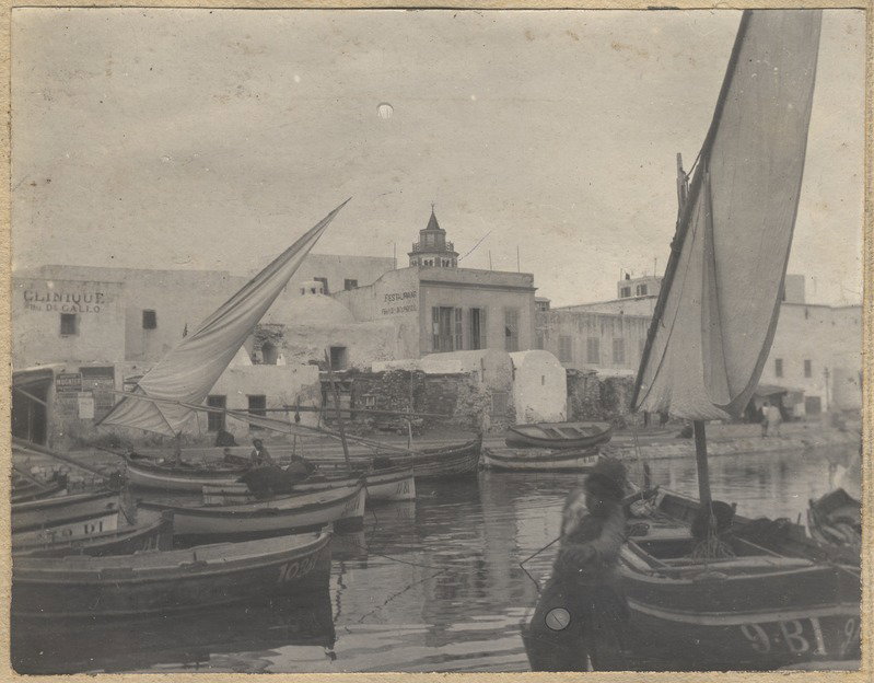 EU: Bizerte Old Harbour (1908), Bizerte, Tunisia, 1908