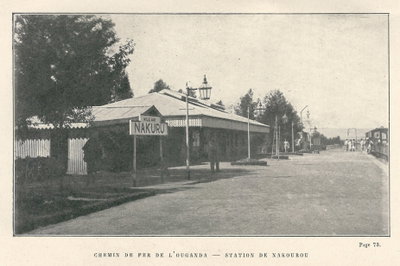 Jules Leclercq- Aux sources du ferroviaire de Nakourou, Nakuru, 1913