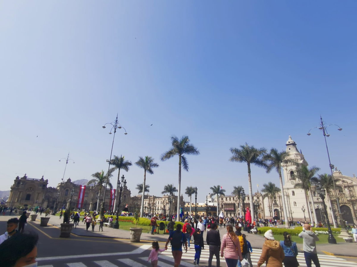 PLAZA DE ARMAS DE LIMA, Lima, Peru, 2022