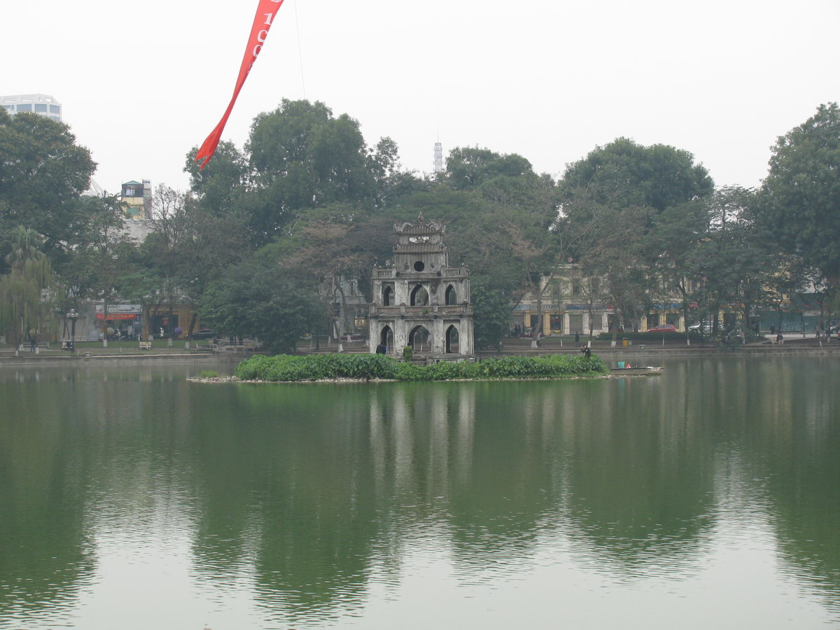 Turtle Tower, Hoan Kiem Lake, Hanoi, Vietnam, Hanoi, Vietnam, 2010