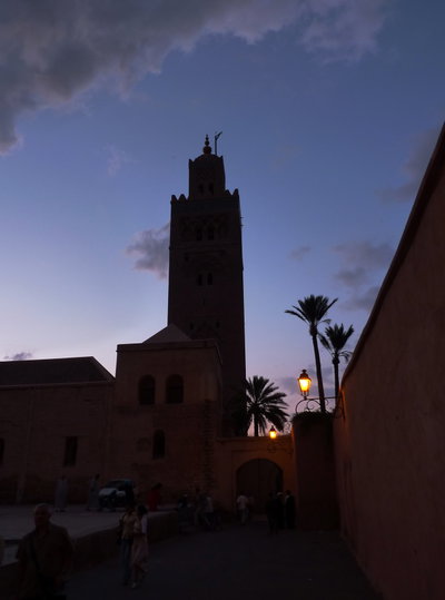 Koutoubia Mosque at Dusk, Marrakech, 2013