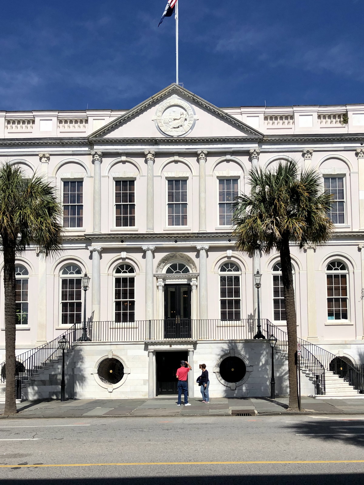 Charleston City Hall, French Quarter, Charleston, SC, Charleston, South Carolina, USA, 2019
