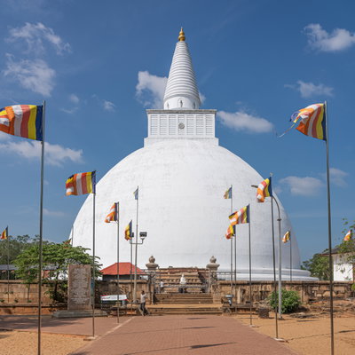 SL Anuradhapura Mirisawetiya Stupa, Anuradhapura, 2020