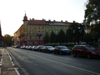 Улица в Любляне, Ljubljana, 2013