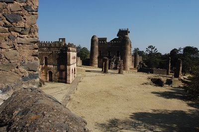 Gondar palace complex, Gondar, 2011
