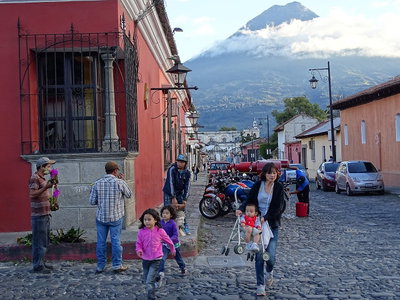 Guatemala - Antigua, Antigua Guatemala — photos through time