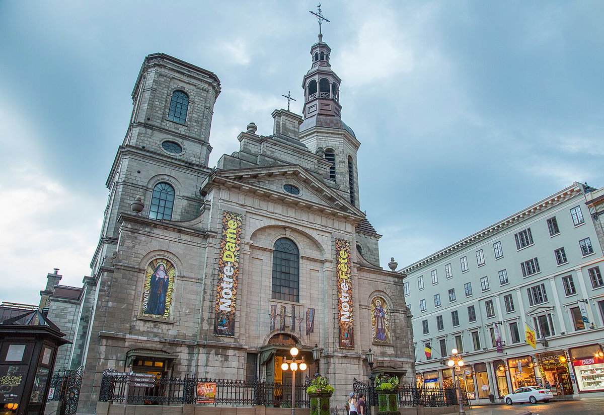 Cathedral-Basilica of Notre-Dame de Québec, Quebec City, Canada, 2014