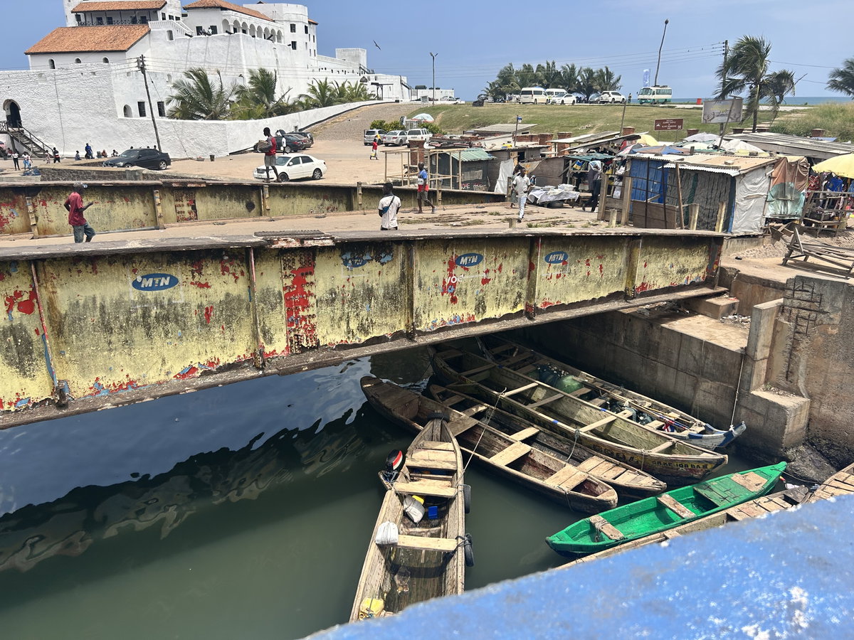 Bridge near Elmina Castle, Elmina, Ghana, 2025