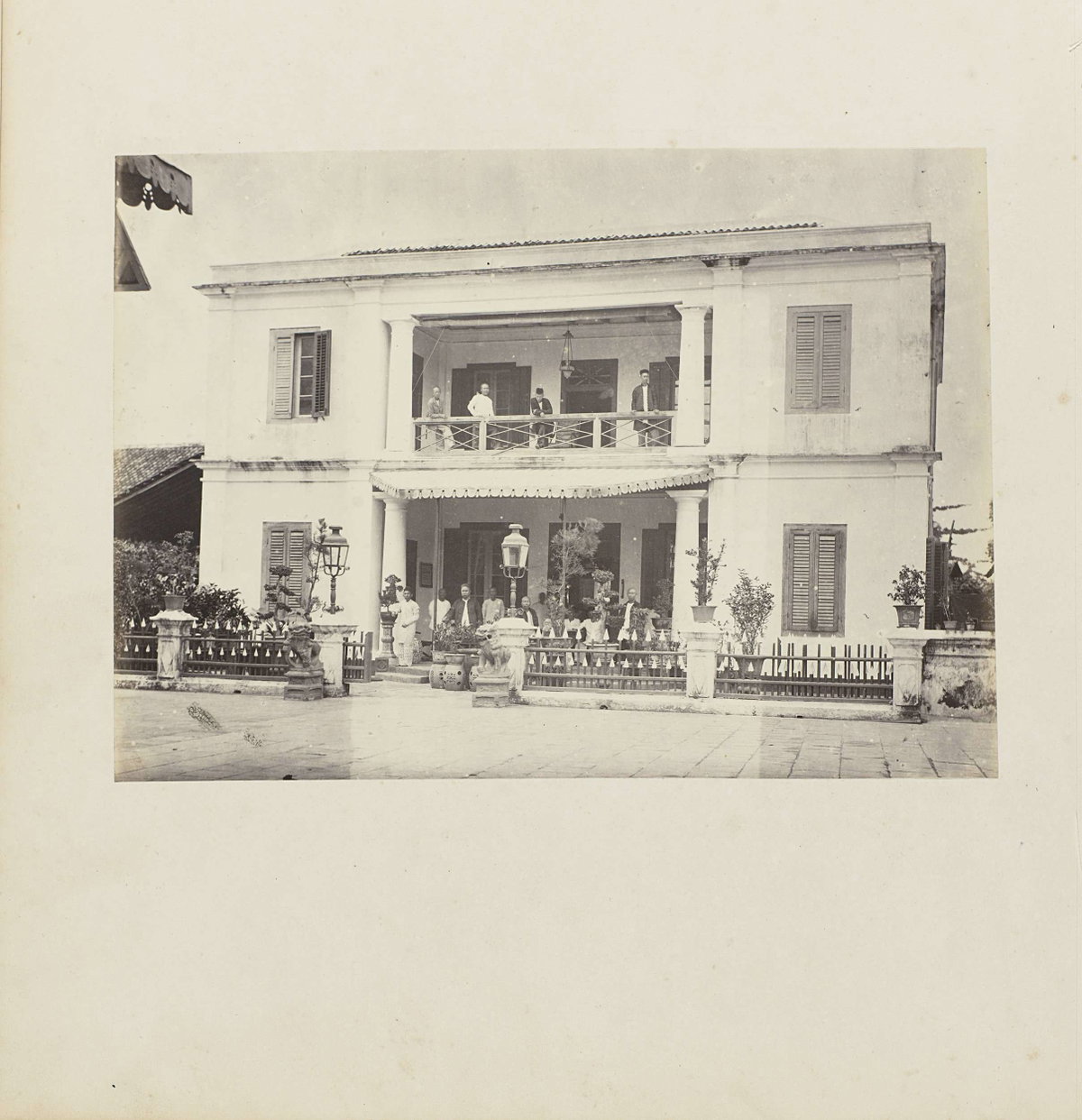 EU: Oostgevel van Chinees huis in Semarang (1865), Semarang, Indonesia, 1865