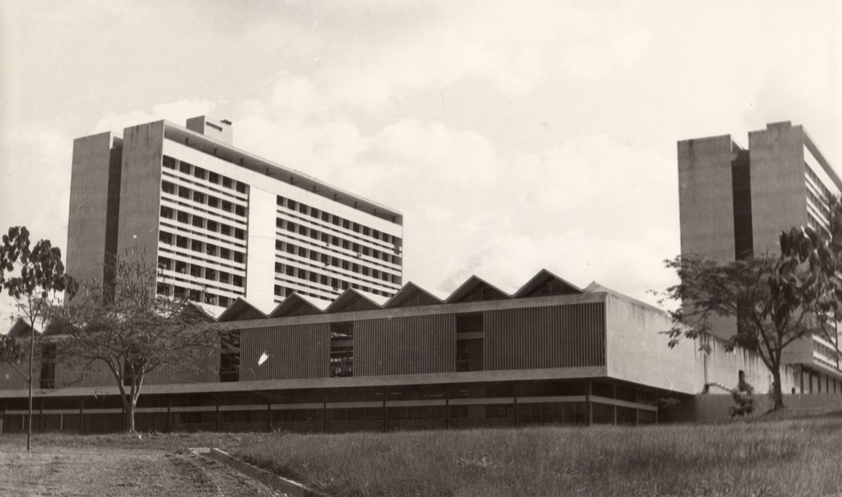 EU: Unity Hall dorm, University of Science and Technology, Kumasi, Ghana (1967), Kumasi, Ghana, 1967
