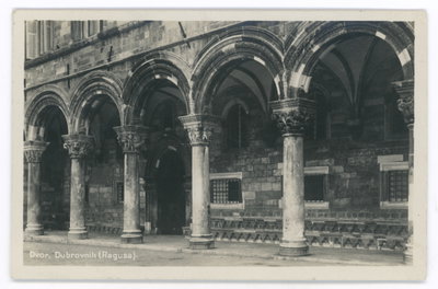 EU: Dubrovnik - Rector's Palace (1922), Dubrovnik, 1922