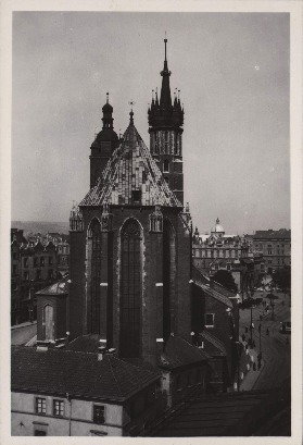 EU: Kraków. Prezbiterium Kościoła N. M. P. (1939), Kraków, 1939