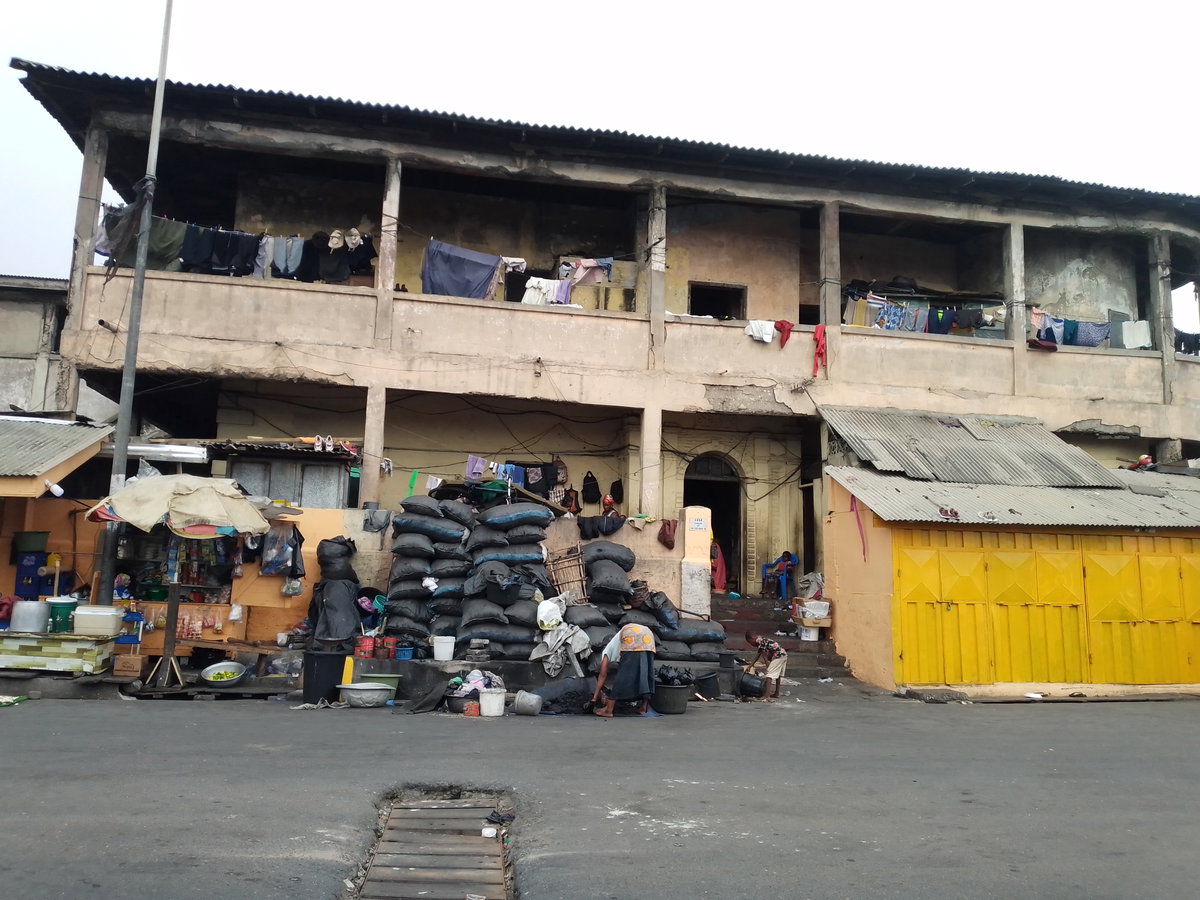 Old building 2, Accra, Ghana, 2022