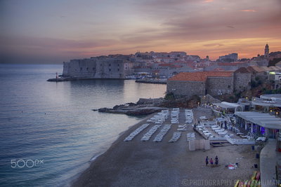 Pastel Sunset At Dubrovnik, Dubrovnik, 2015