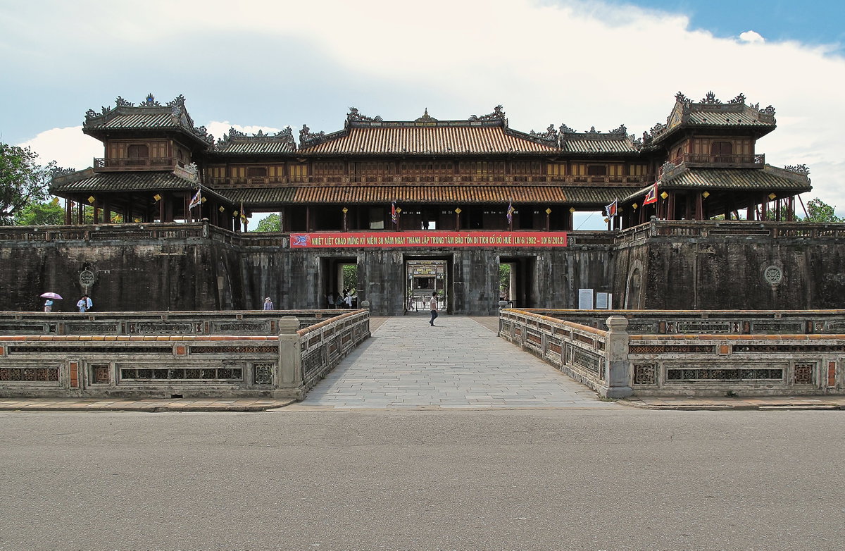 Gate to the Imperial City, Hue, Vietnam, 2012