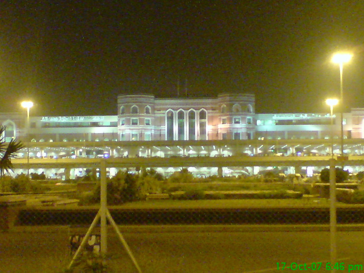 Lahore Airport, Lahore, Pakistan, 2007