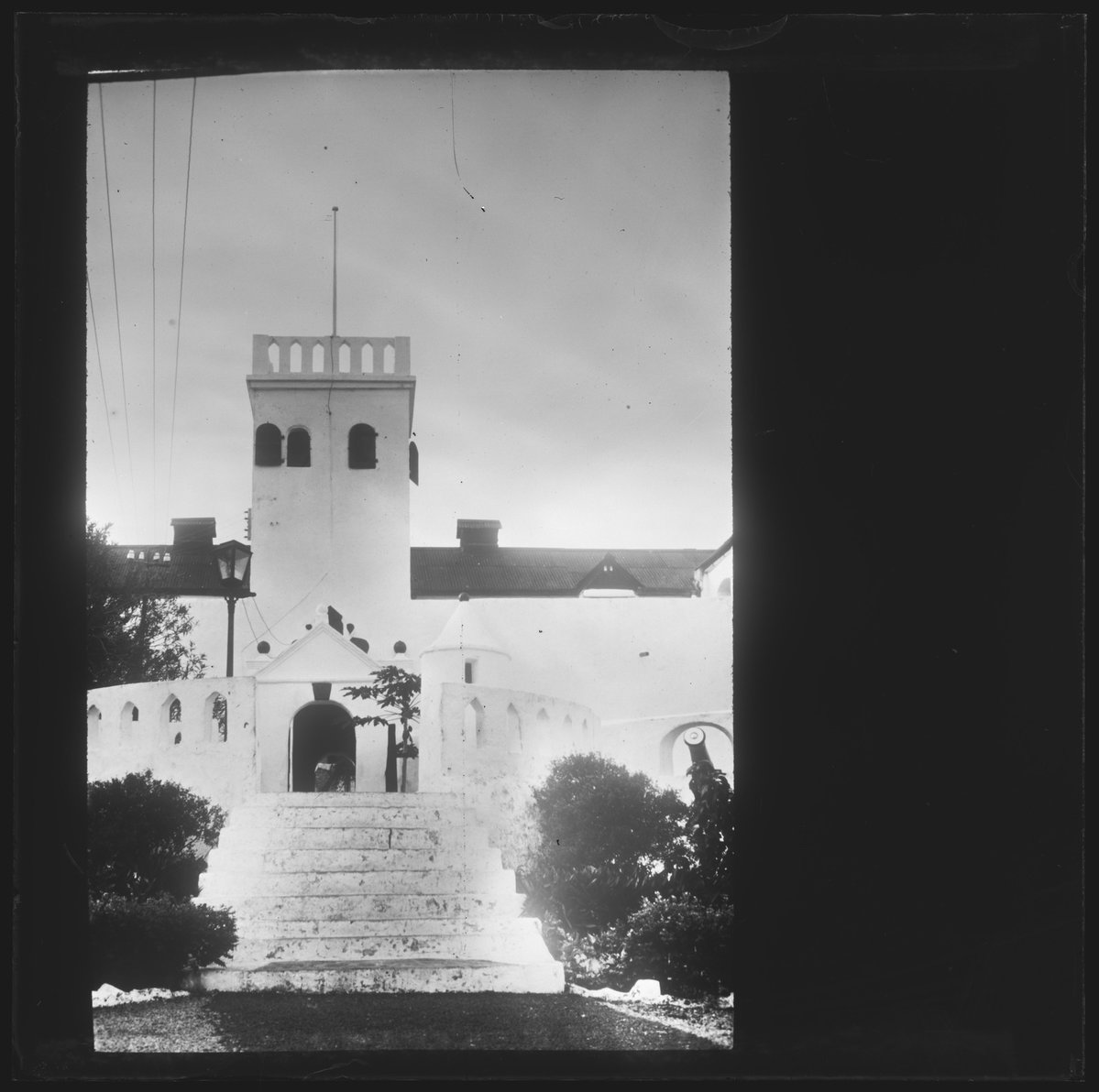 EU: Fort St. Jago, Coenraadsburch, toegang en toren (1953), Elmina, Ghana, 1953
