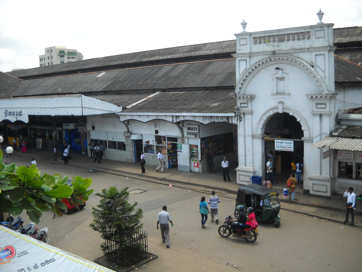 Colombo Fort Railway Station 4, Colombo, Sri Lanka, 2013