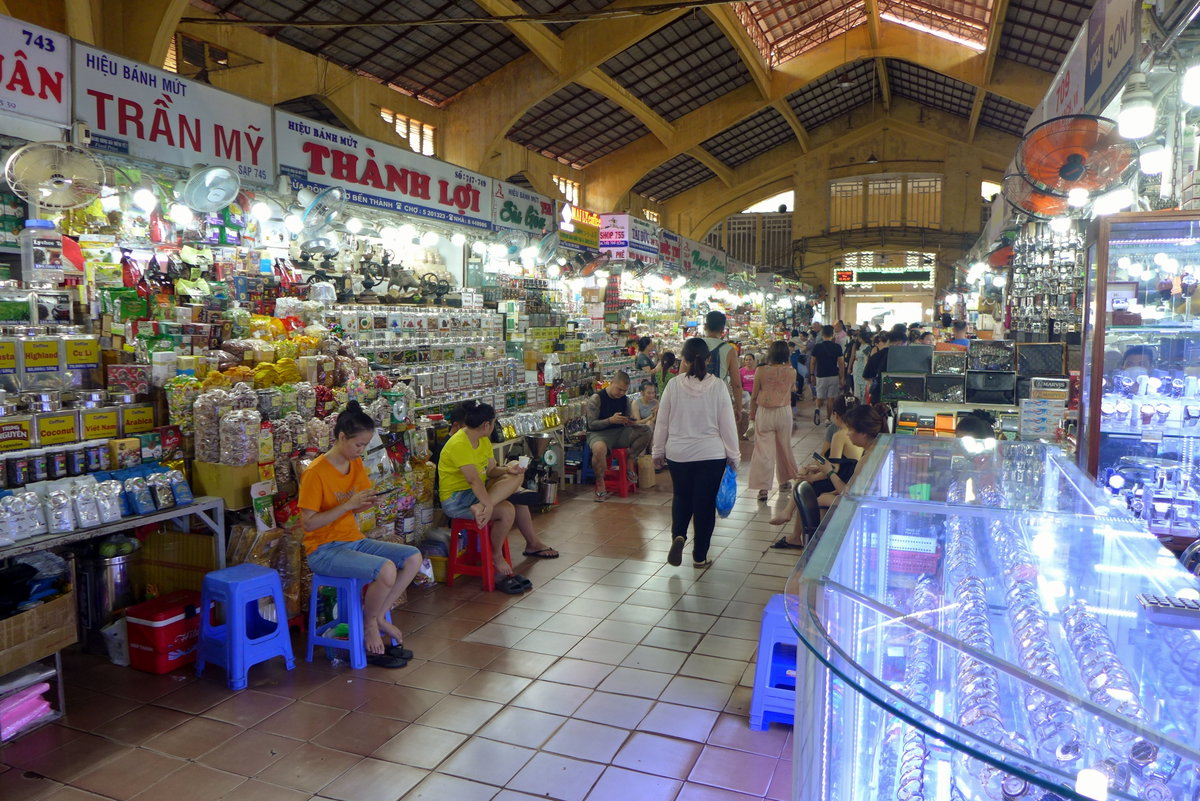 Ben Thanh Market, Ho Chi Minh City, Vietnam, 2023