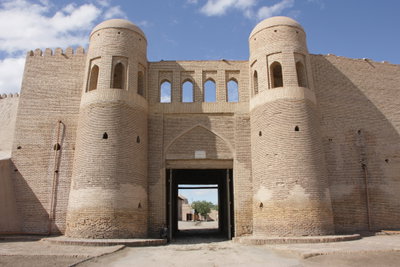 Itchan Kala south gate, Khiva, 2017
