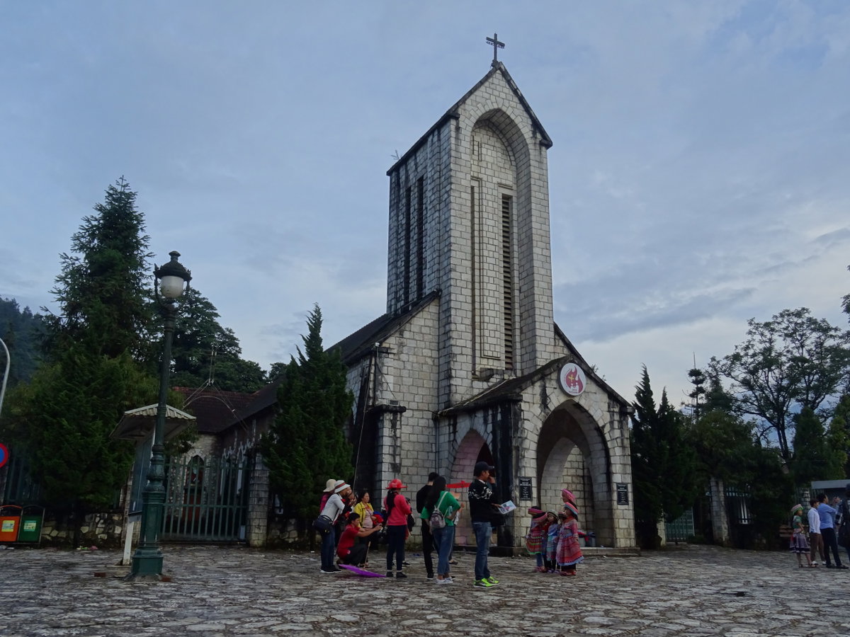 Sapa Church, Sa Pa, Vietnam, 2018